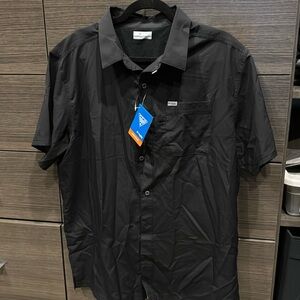New Black button up shirt